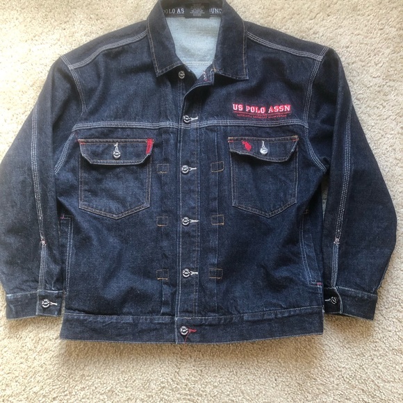 US Polo.,  Association Jean Jacket - Picture 1 of 8